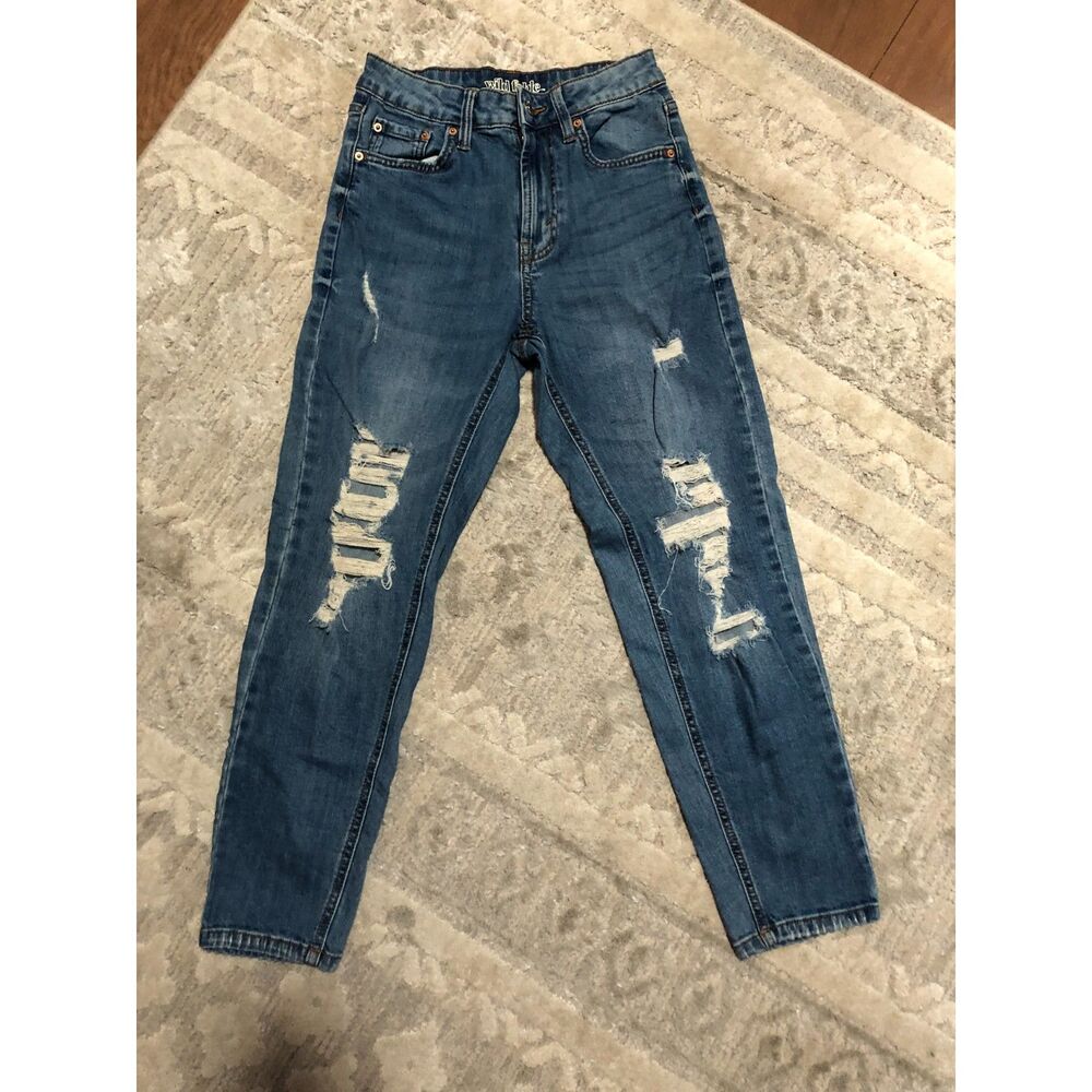 Wild Fable Woman's Size 0 Distressed Jeans